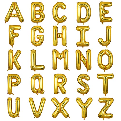 XXL Groß Buchstaben D Ballon Gold Helium Luftballons Riesen Mylar Alphabet Folienballon Jubiläum Babyparty Hochzeit Geburtstag Party Dekoration 100CM(Gold D) von Big Eye Owl