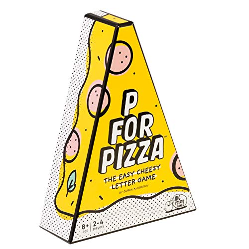 Big Potato P for Pizza: The Easy Cheesy Family Word Game English Version von Big Potato