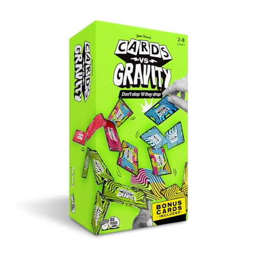 Big Potato Cards vs Gravity Pro - Das Gravity-Defying Kartenspiel | Lustige Balancing-Herausforderung für 2-4 Spieler | Perfekt für Bars, Partys und Familienfeiern Big Potato Cards vs Gravity Pro - Das Gravity-Defying Kartenspiel | Lustige Balancing-Herausforderung für 2-4 Spieler | Perfekt für Bars, Partys und Familienfeiern von Big Potato