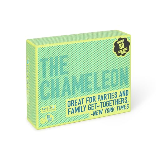 The Chamäleon: Preisgekröntes einfaches Familien-Brettspiel [Englische Version] von Big Potato
