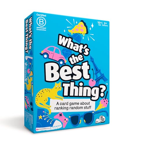 Was ist das Beste? - Lustiges Partyspiel für Teenager & Erwachsene | Reisefreundliches Brettspiel für Spieleabend, Geburtstage & Gartenpartys Was ist das Beste? - Lustiges Partyspiel für Teenager & Erwachsene | Reisefreundliches Brettspiel für Spieleabend, Geburtstage & Gartenpartys von Big Potato