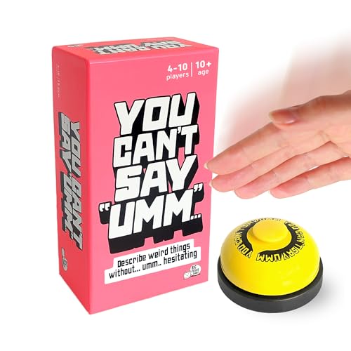 You Can't Say Umm - Ein Partyspiel für Familie und Erwachsene, Gesellschaftsspiel für Jugendliche, Wortspiel mit der Familie, unverzichtbar für Spaß von Big Potato