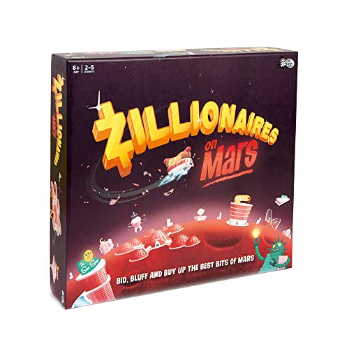 Zillionaires on Mars: Bidding and Bluffing Family Game That's Out of This World von Big Potato