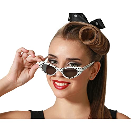 BigBuy Carnival Brille Schwarz/Weiß Kostüm Zubehör von BigBuy Carnival