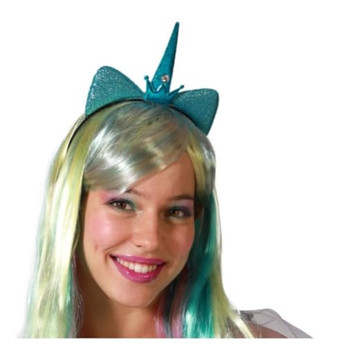 BigBuy Carnival Haarband Einhorn Blau von BigBuy Carnival