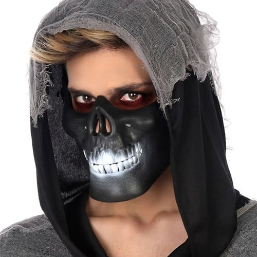 BigBuy Carnival Halloween Maske 14 x 18 cm schwarz von BigBuy Carnival