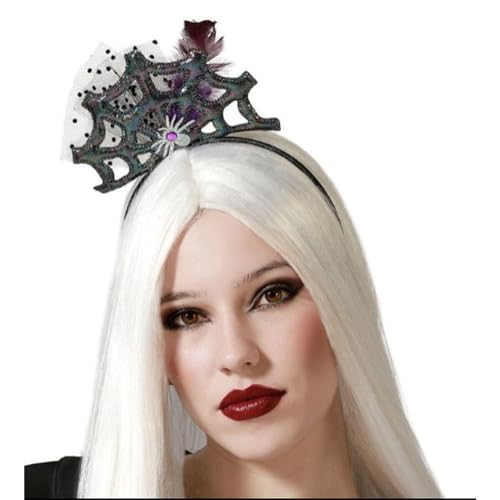 BigBuy Carnival Halloween Spinnennetz Stirnband von BigBuy Carnival