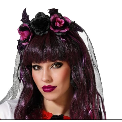 BigBuy Carnival Lila Halloween Stirnband von BigBuy Carnival