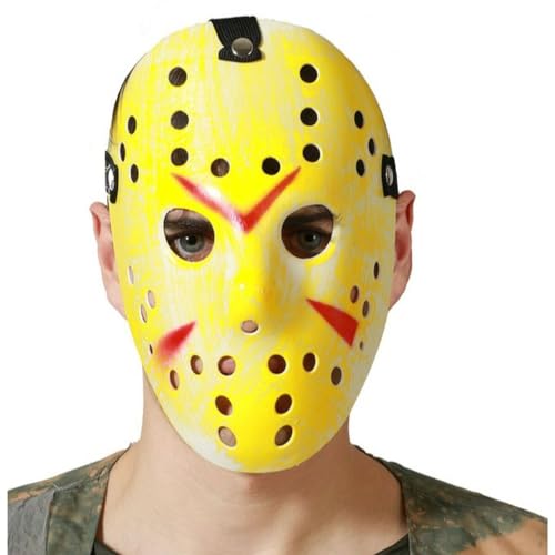 BigBuy Carnival Maske Halloween Gelb von BigBuy Carnival