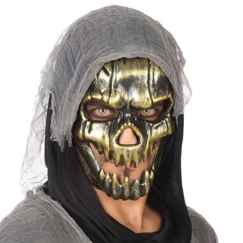 BigBuy Carnival Maske Halloween Gold BigBuy Carnival Maske Halloween Gold von BigBuy Carnival