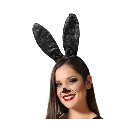 BigBuy Carnival Schwarzes Kaninchen Stirnband von BigBuy Carnival