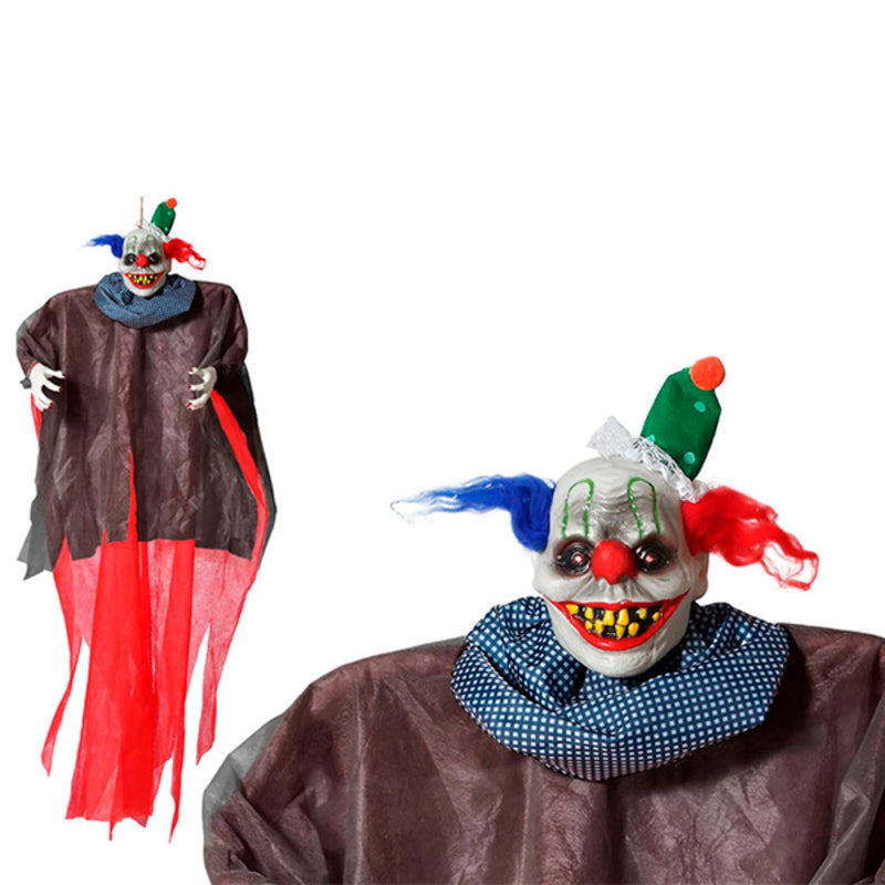 Hänge-Clown Halloween (175 x 148 x 18 cm) Bunt 175 x 148 x 18 cm von BigBuy Carnival