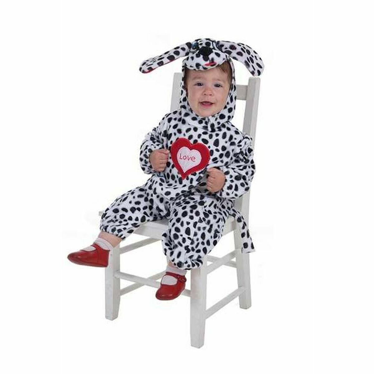 Verkleidung für Babys 0-12 Monate Dalmatiner (2 Stücke) von BigBuy Carnival