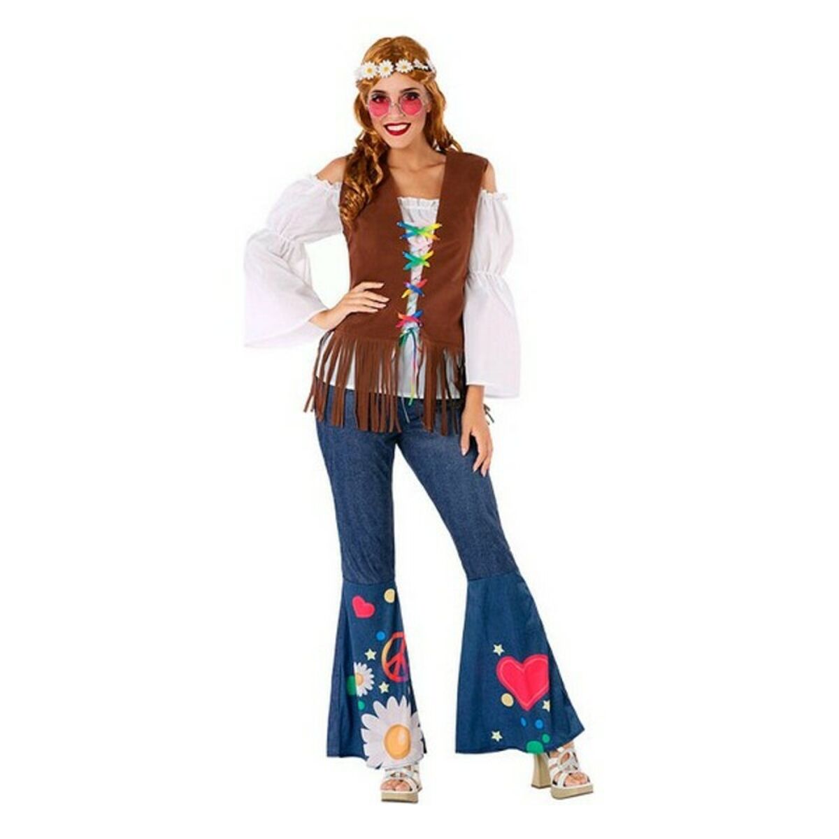 Verkleidung für Erwachsene 110046 Bunt (3 pcs) von BigBuy Carnival
