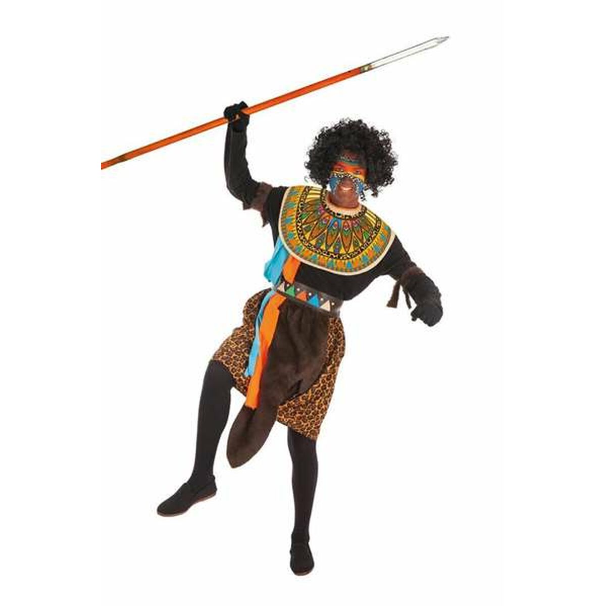 Verkleidung für Erwachsene Afrikaner L 5 Stücke Verkleidung für Erwachsene Afrikaner L 5 Stücke von BigBuy Carnival