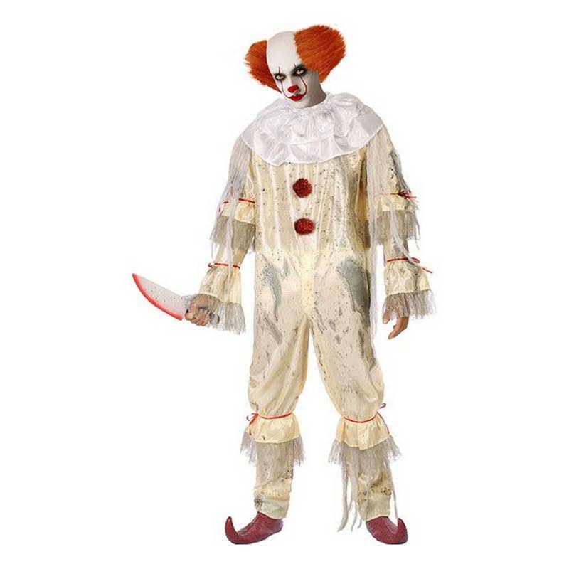 Verkleidung für Erwachsene Beige Attentäter (1 Stücke) (XL) von BigBuy Carnival