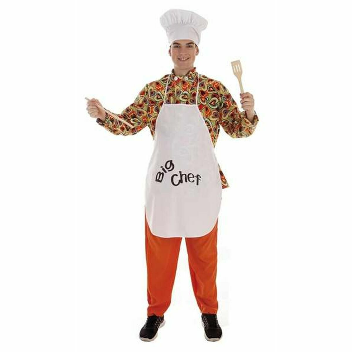 Verkleidung für Erwachsene Big Chef von BigBuy Carnival