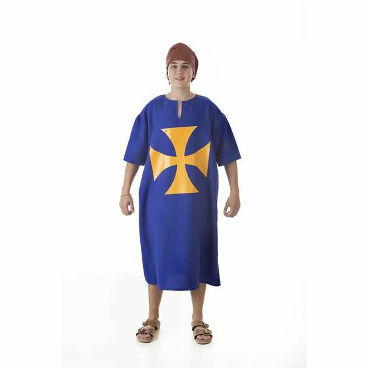 Verkleidung für Erwachsene    Blau Mittelalterlich Tunika Lila von BigBuy Carnival