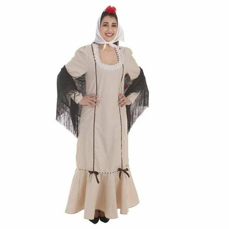 Verkleidung für Erwachsene    Chulapa Beige (2 Stücke) von BigBuy Carnival