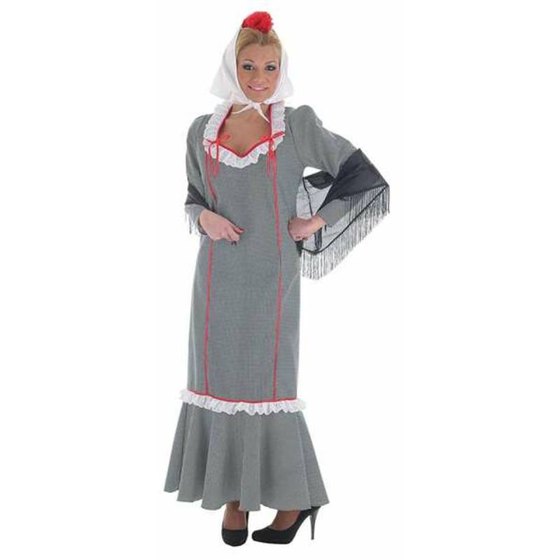 Verkleidung für Erwachsene Chulapa Vichy L (3 Stücke) von BigBuy Carnival