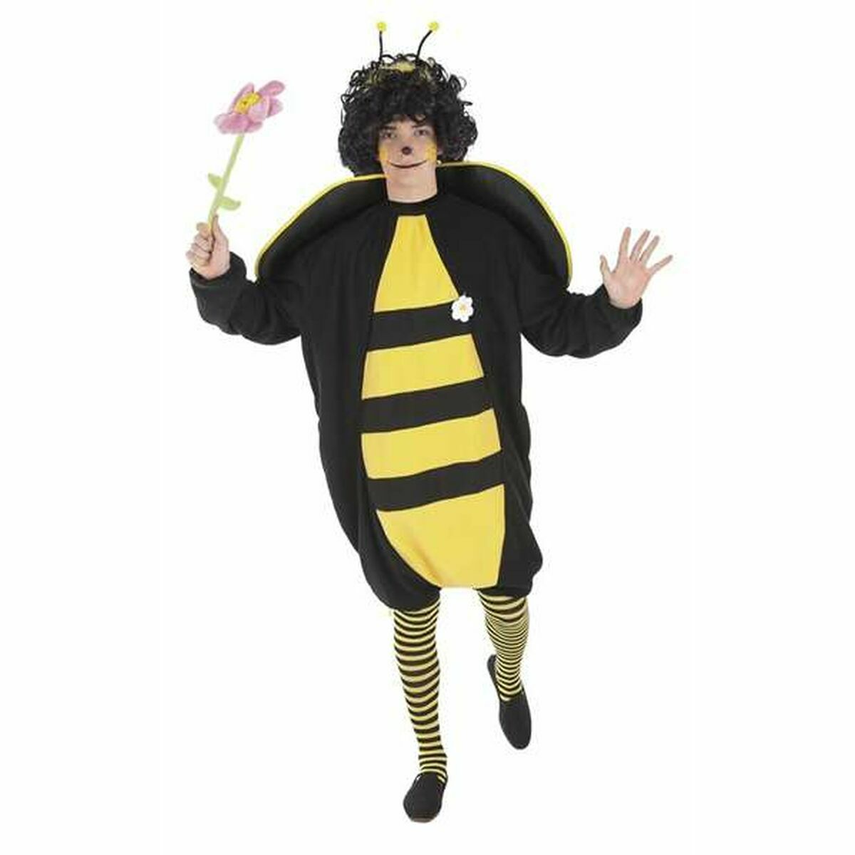 Verkleidung für Erwachsene Crazy Abejorro (4 Stücke) von BigBuy Carnival