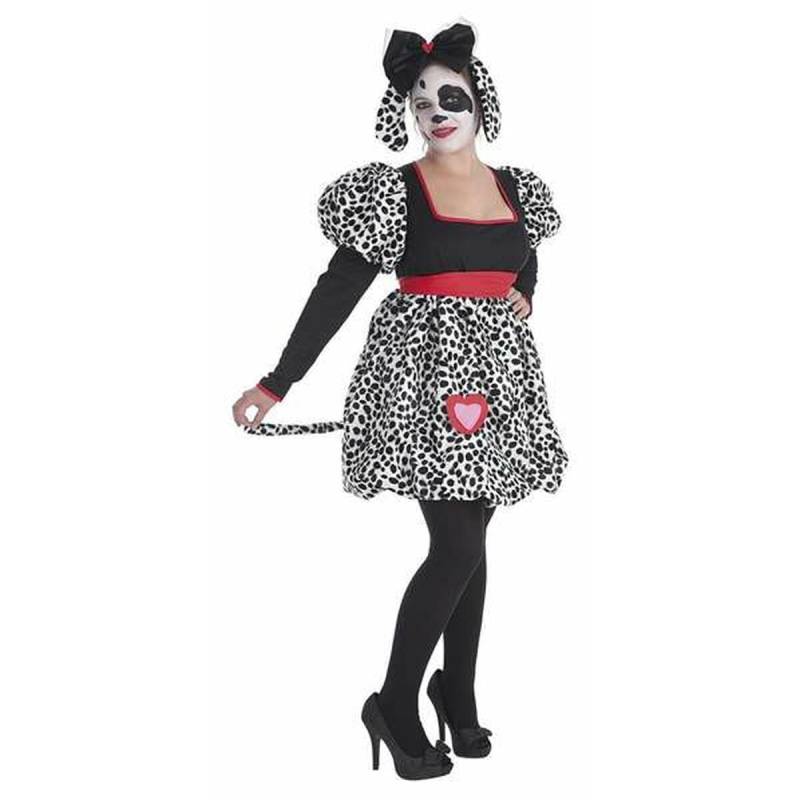 Verkleidung für Erwachsene Dalmatiner M/L (3 Stücke) von BigBuy Carnival