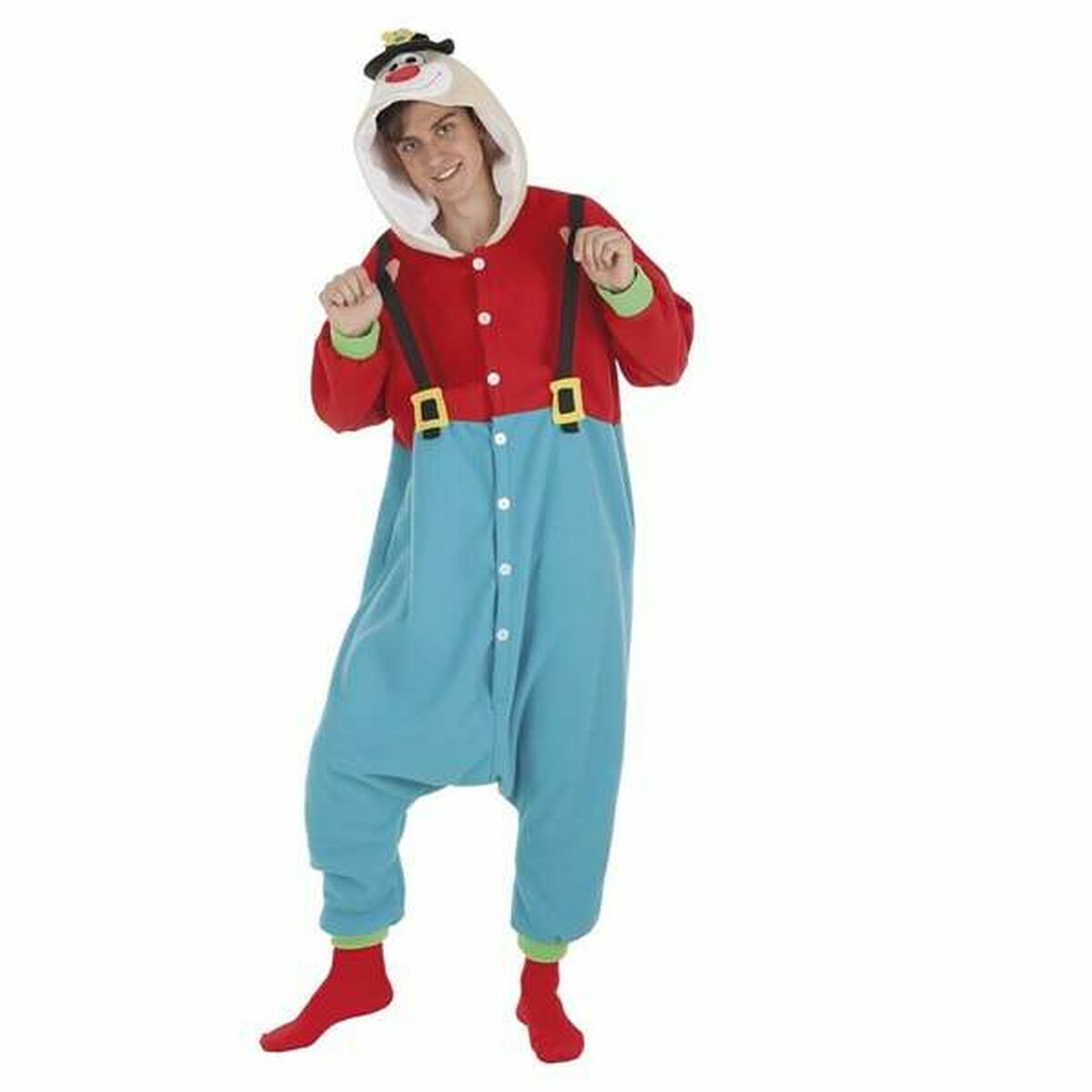 Verkleidung für Erwachsene Funny Clown von BigBuy Carnival
