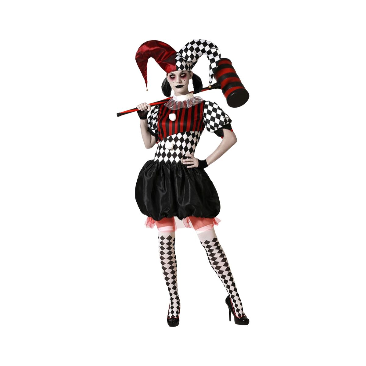 Verkleidung für Erwachsene Harlekin XS/S von BigBuy Carnival