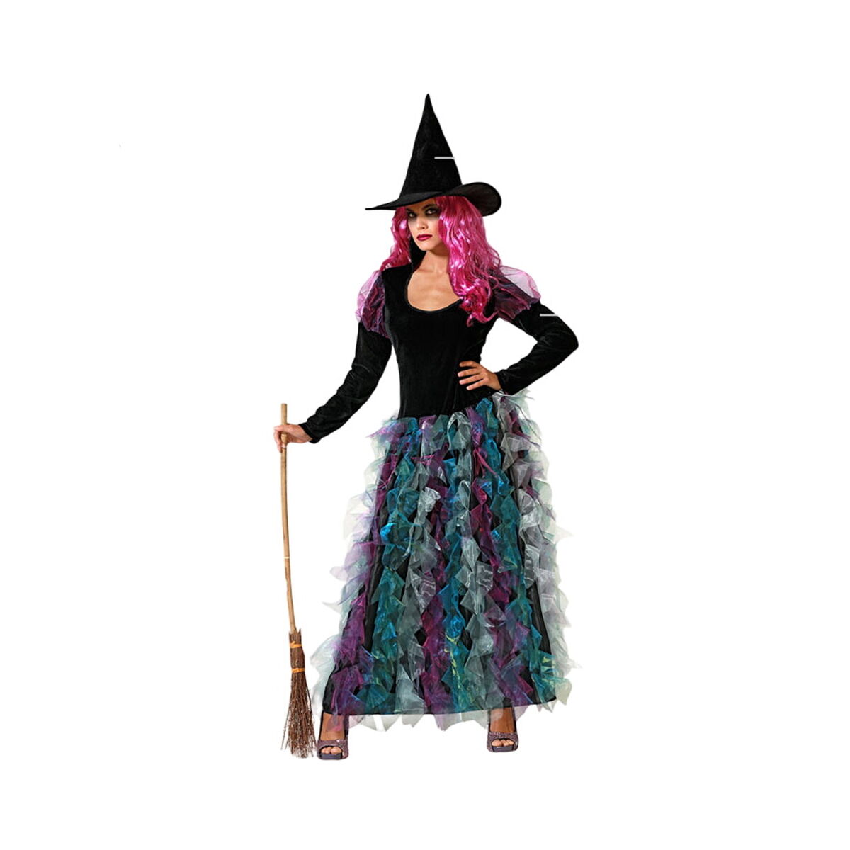Verkleidung für Erwachsene Hexe XXL Verkleidung für Erwachsene Hexe XXL von BigBuy Carnival