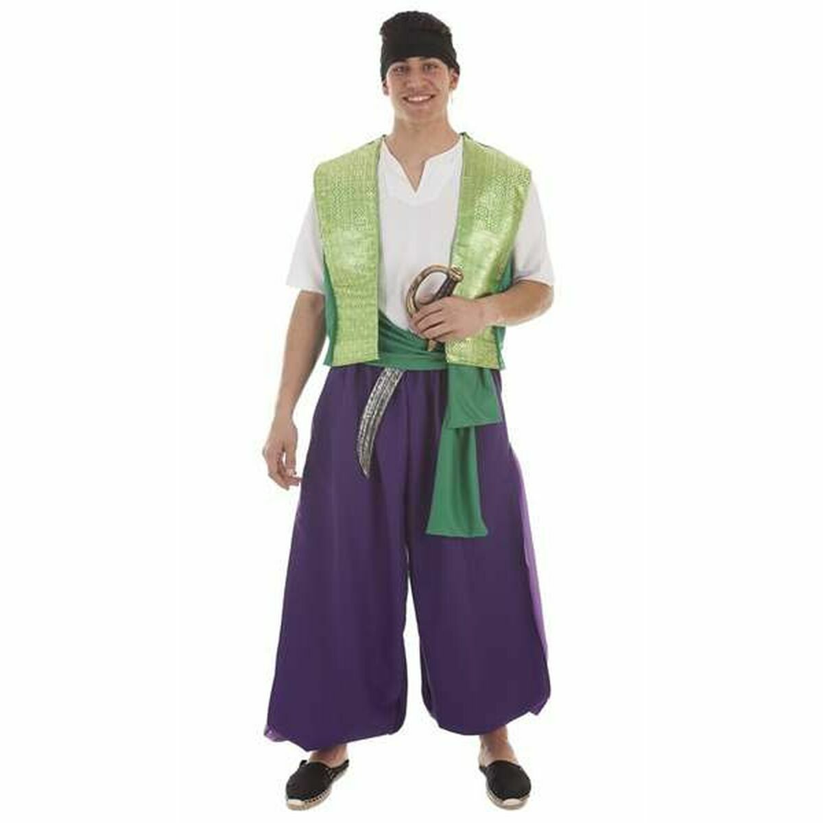 Verkleidung für Erwachsene Lila Aladin 4 Stücke Verkleidung für Erwachsene Lila Aladin 4 Stücke von BigBuy Carnival