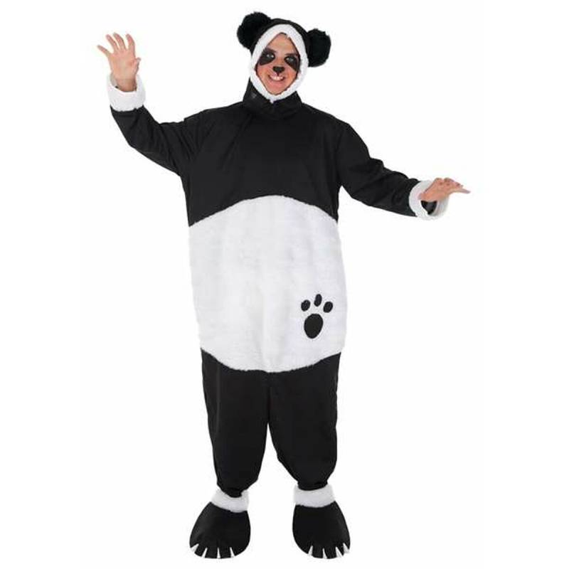 Verkleidung für Erwachsene Pandaknochen XL (3 Stücke) von BigBuy Carnival