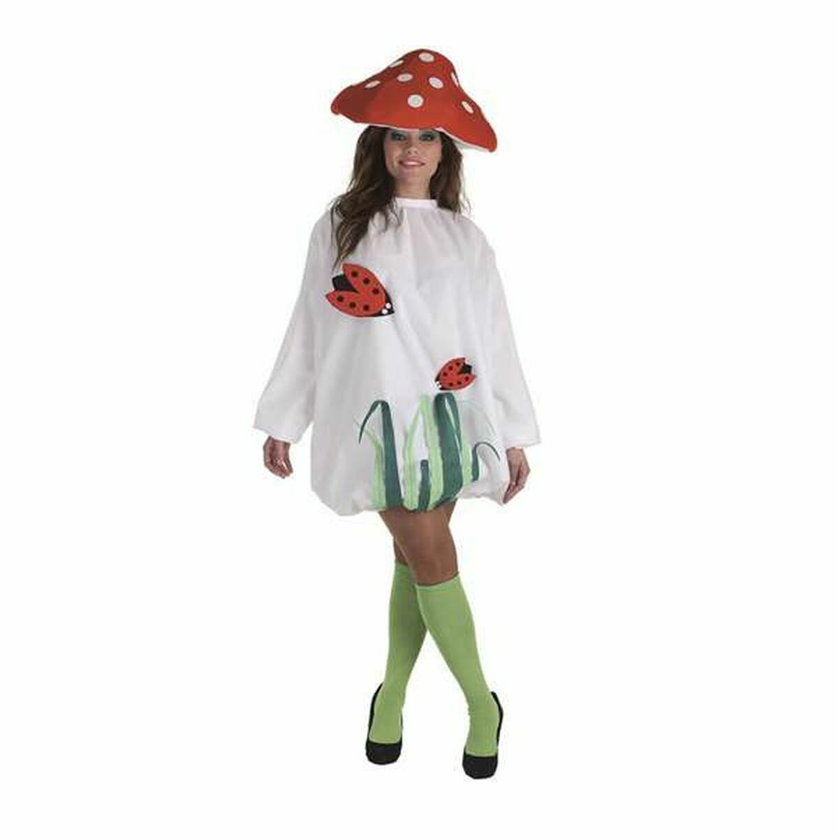 Verkleidung für Erwachsene Pilz (3 Stücke) von BigBuy Carnival