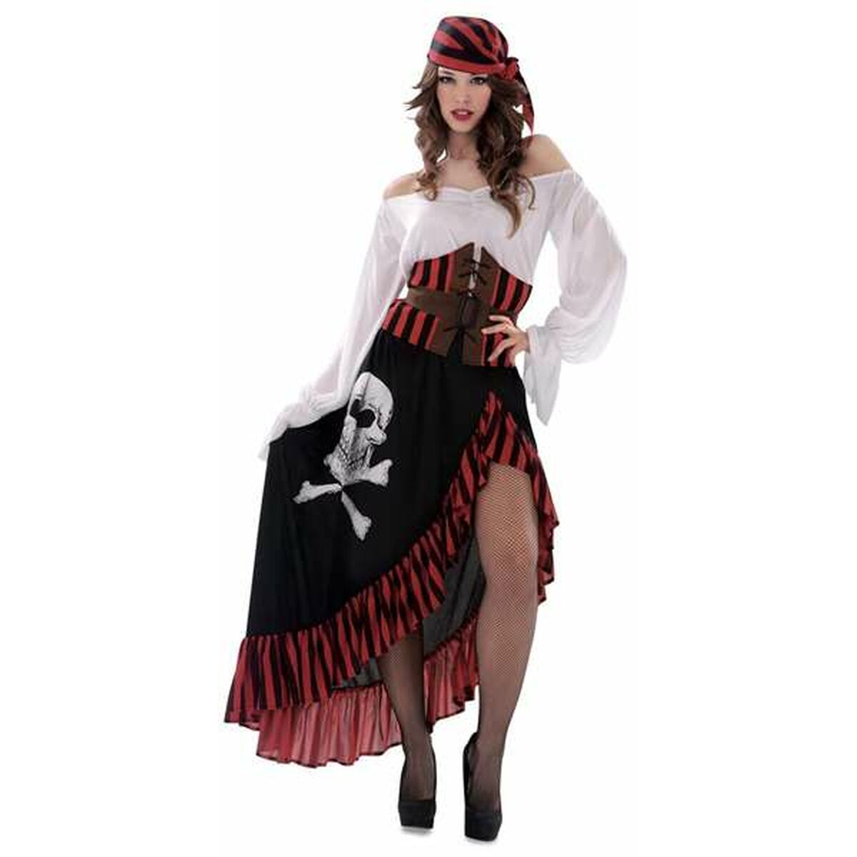 Verkleidung für Erwachsene Pirat (4 Stücke) von BigBuy Carnival