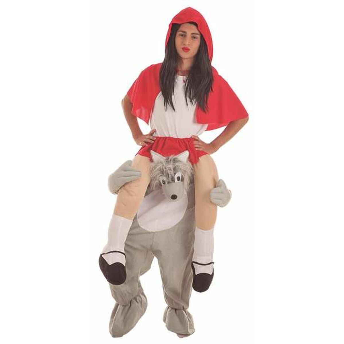 Verkleidung für Erwachsene Ride-On M/L Böser Wolf Rotkäppchen Verkleidung für Erwachsene Ride-On M/L Böser Wolf Rotkäppchen von BigBuy Carnival