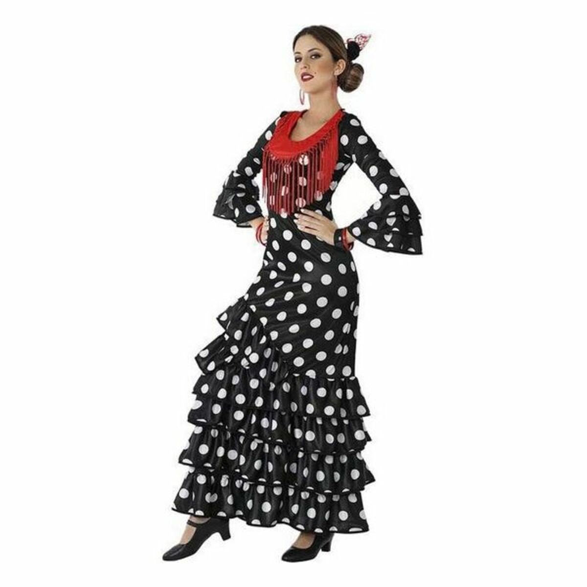 Verkleidung für Erwachsene Schwarz (1 Stücke) von BigBuy Carnival