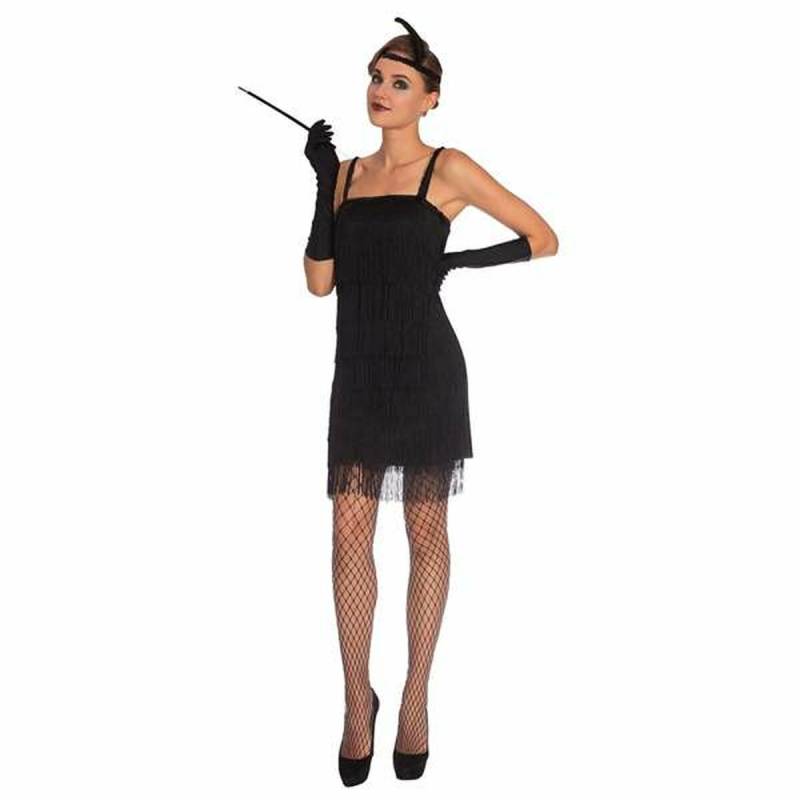 Verkleidung für Erwachsene Schwarz (4 Stücke) von BigBuy Carnival