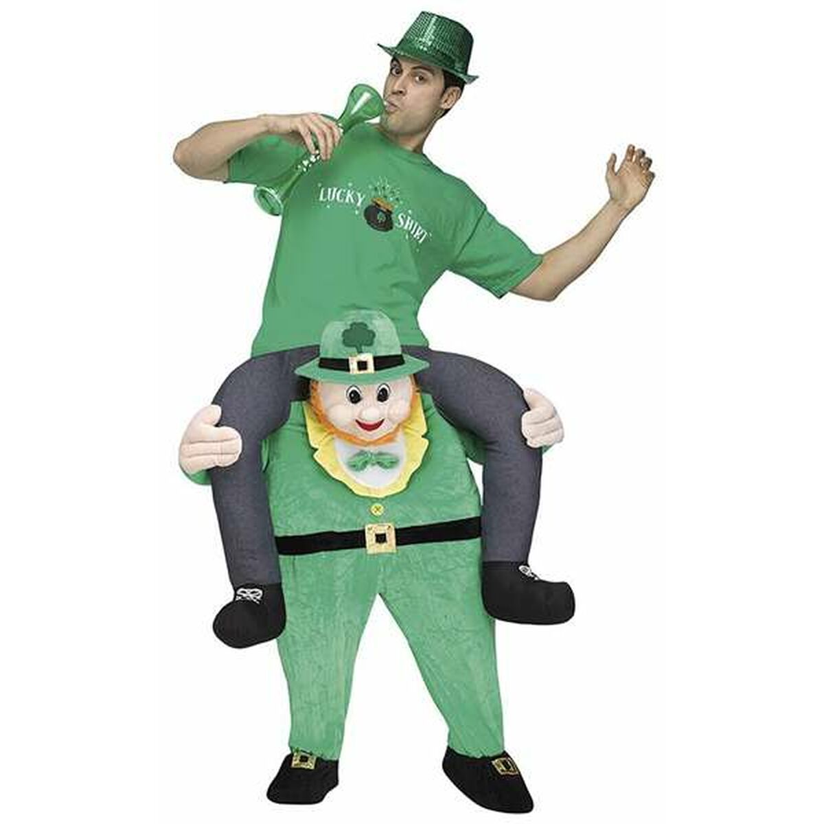 Verkleidung für Erwachsene St Patricks Ride-On M/L Verkleidung für Erwachsene St Patricks Ride-On M/L von BigBuy Carnival