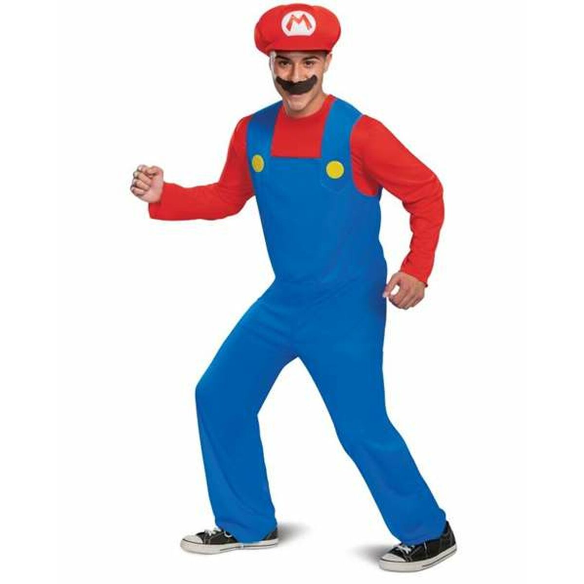 Verkleidung für Erwachsene Super Mario Lux 3 Stücke Verkleidung für Erwachsene Super Mario Lux 3 Stücke von BigBuy Carnival
