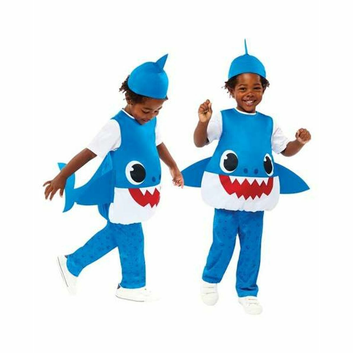 Verkleidung für Kinder Baby Shark Blau 3 Stücke Verkleidung für Kinder Baby Shark Blau 3 Stücke von BigBuy Carnival