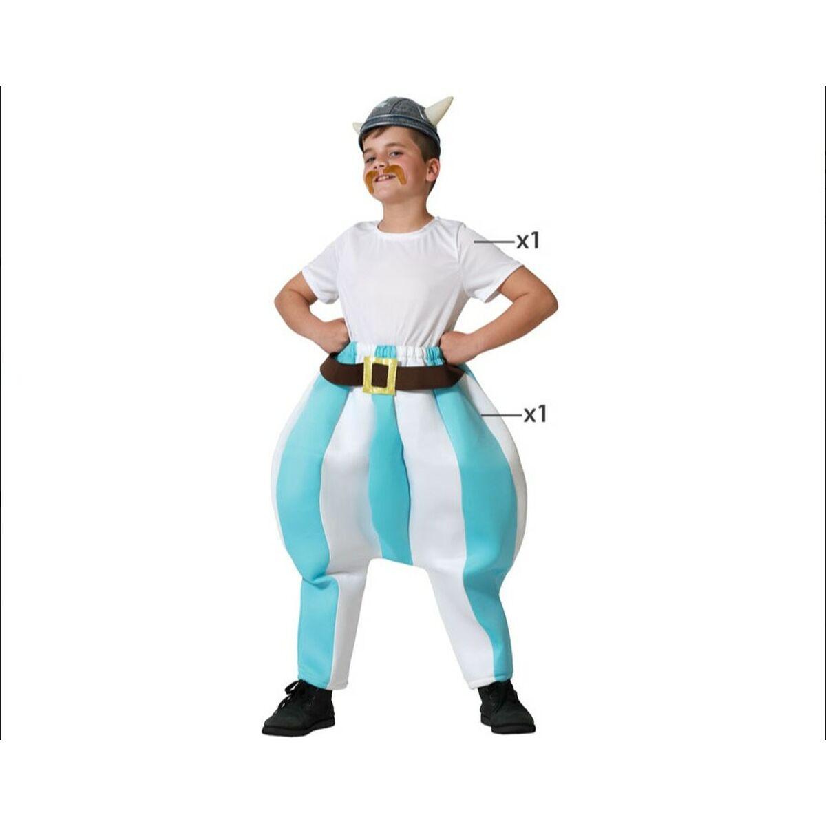 Verkleidung für Kinder Blau Wikinger Verkleidung für Kinder Blau Wikinger von BigBuy Carnival
