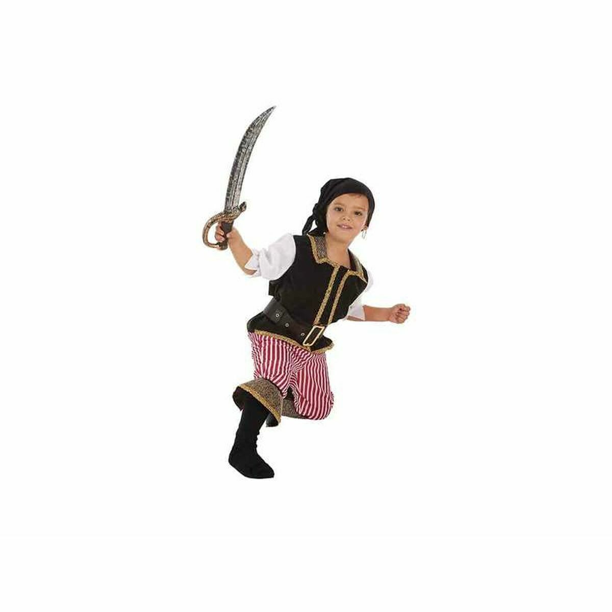 Verkleidung für Kinder Buccaneer Karibisch (6 Stücke) von BigBuy Carnival