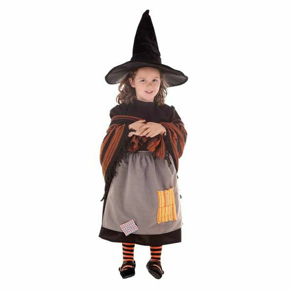 Verkleidung für Kinder Hexe (4 Stücke) von BigBuy Carnival