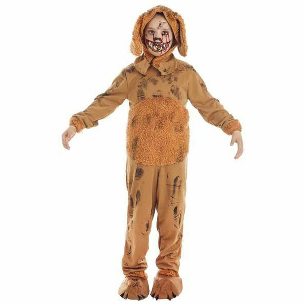 Verkleidung für Kinder Hund Schminkset Zombie Verkleidung für Kinder Hund Schminkset Zombie von BigBuy Carnival