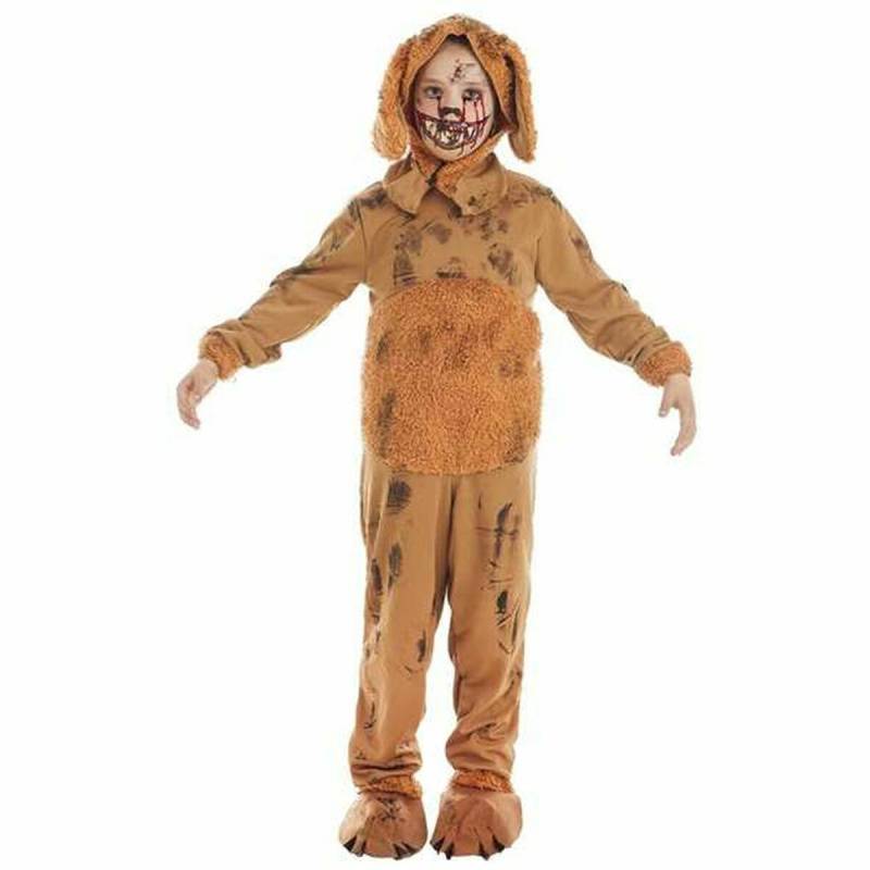Verkleidung für Kinder Hund Schminkset Zombie von BigBuy Carnival