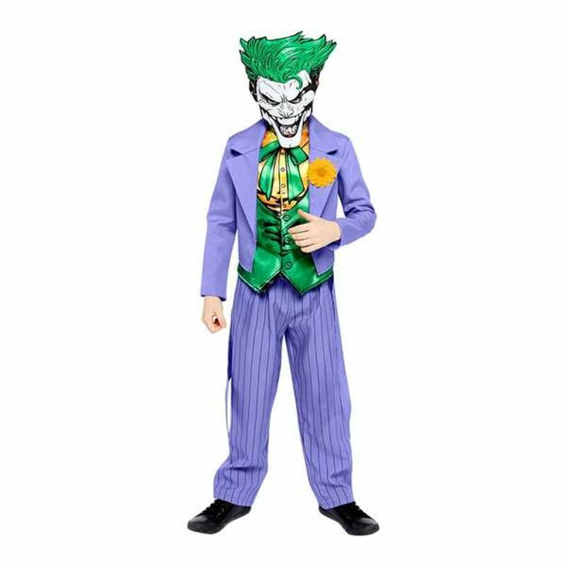 Verkleidung für Kinder Joker Comic Lila von BigBuy Carnival