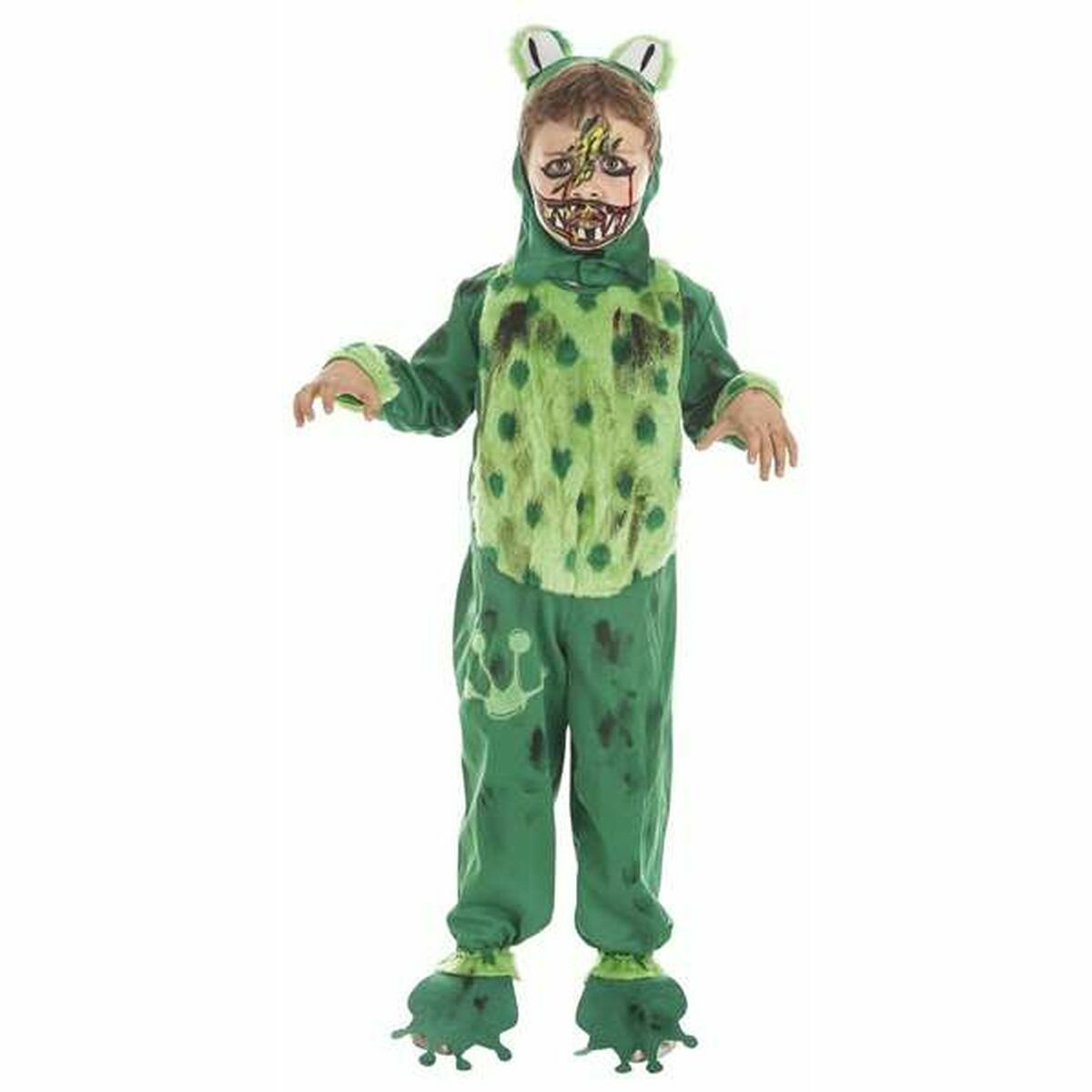 Verkleidung für Kinder Kind Frosch Schminkset Zombie Verkleidung für Kinder Kind Frosch Schminkset Zombie von BigBuy Carnival