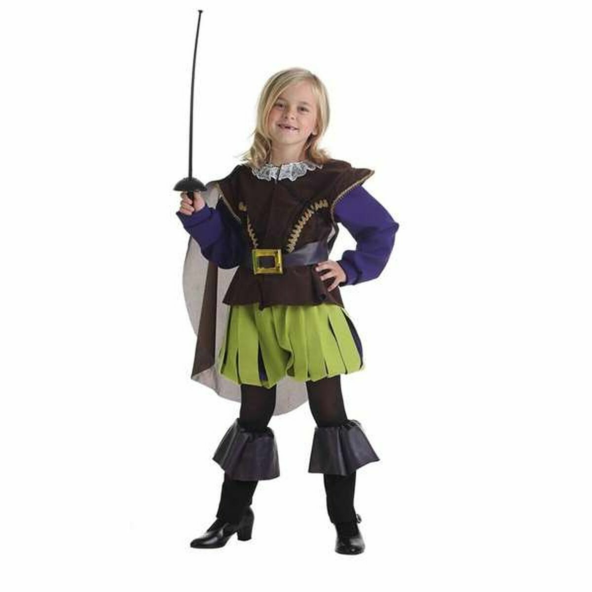 Verkleidung für Kinder Musketier (6 Stücke) von BigBuy Carnival