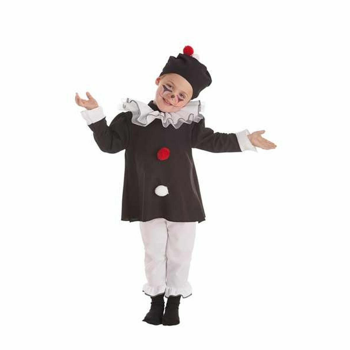 Verkleidung für Kinder Paris Pantomime (4 Stücke) von BigBuy Carnival