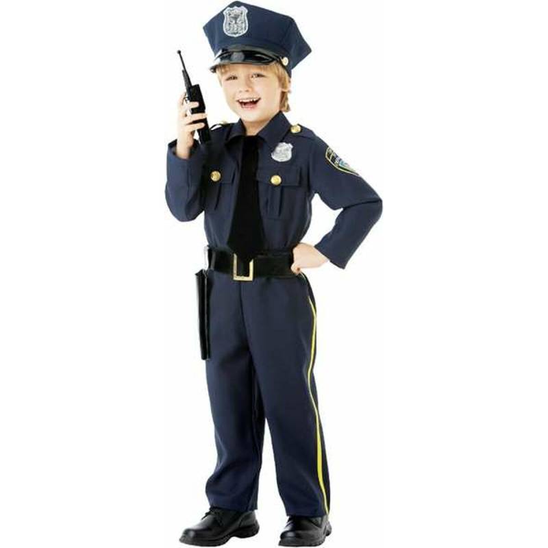 Verkleidung für Kinder Polizei 8-10 Jahre von BigBuy Carnival