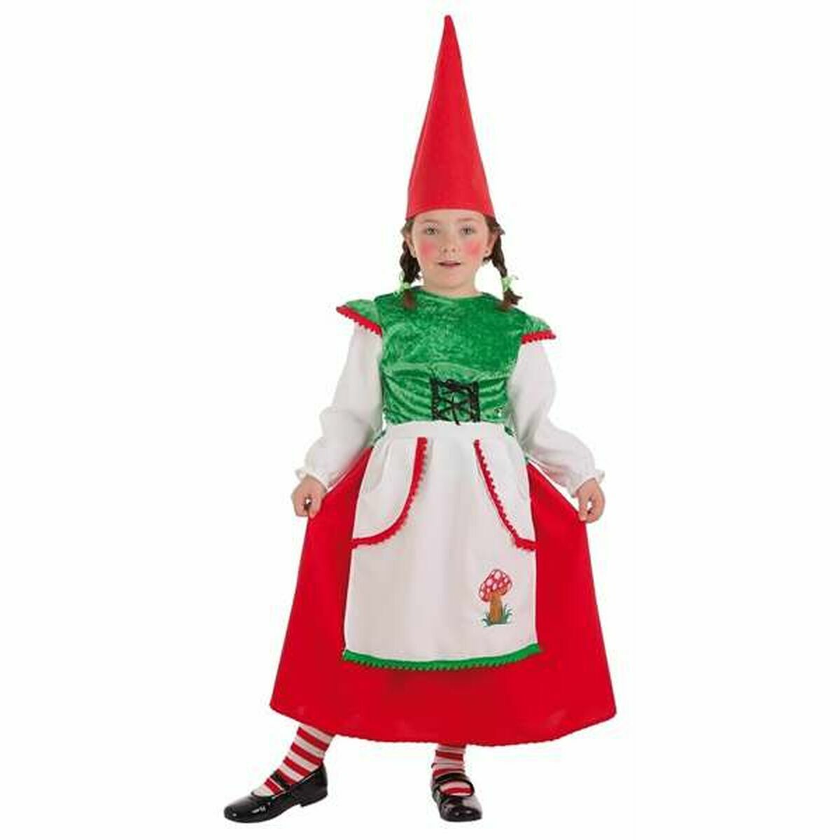 Verkleidung für Kinder Zwerg (4 Stücke) von BigBuy Carnival